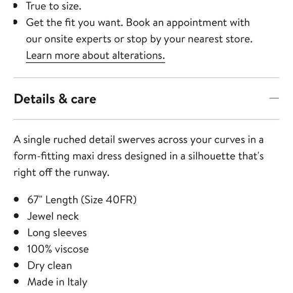 Saint Laurent ruched jersey dress black - Picture 6 of 6